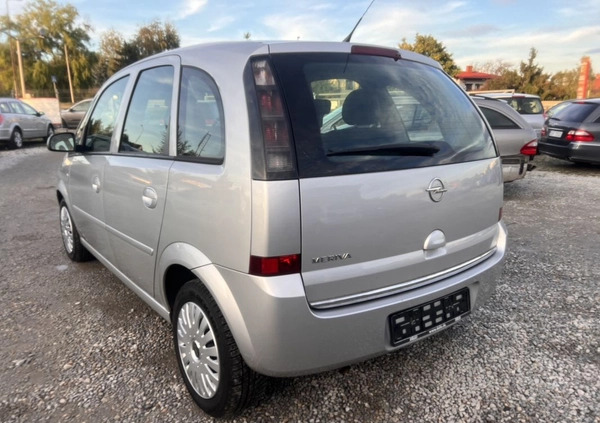 Opel Meriva cena 11850 przebieg: 185236, rok produkcji 2008 z Stęszew małe 121